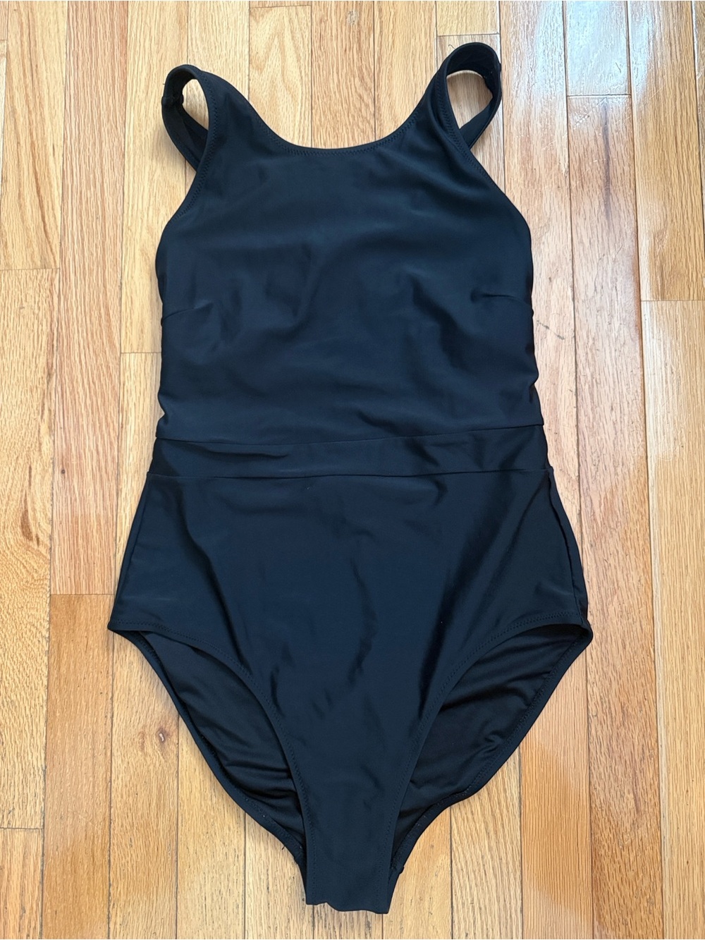 Black One-Piece Women's Swimsuit